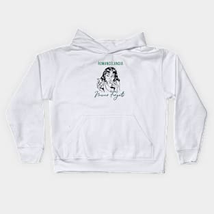 Romancelandia Never Forgets - Green Kids Hoodie